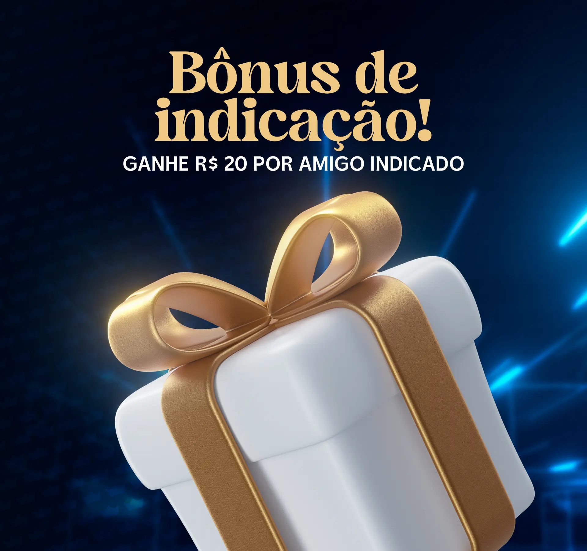 Bonus de indicação - Ganhe R$ 20,00 por amigo indicado! - Jogo do Bicho online